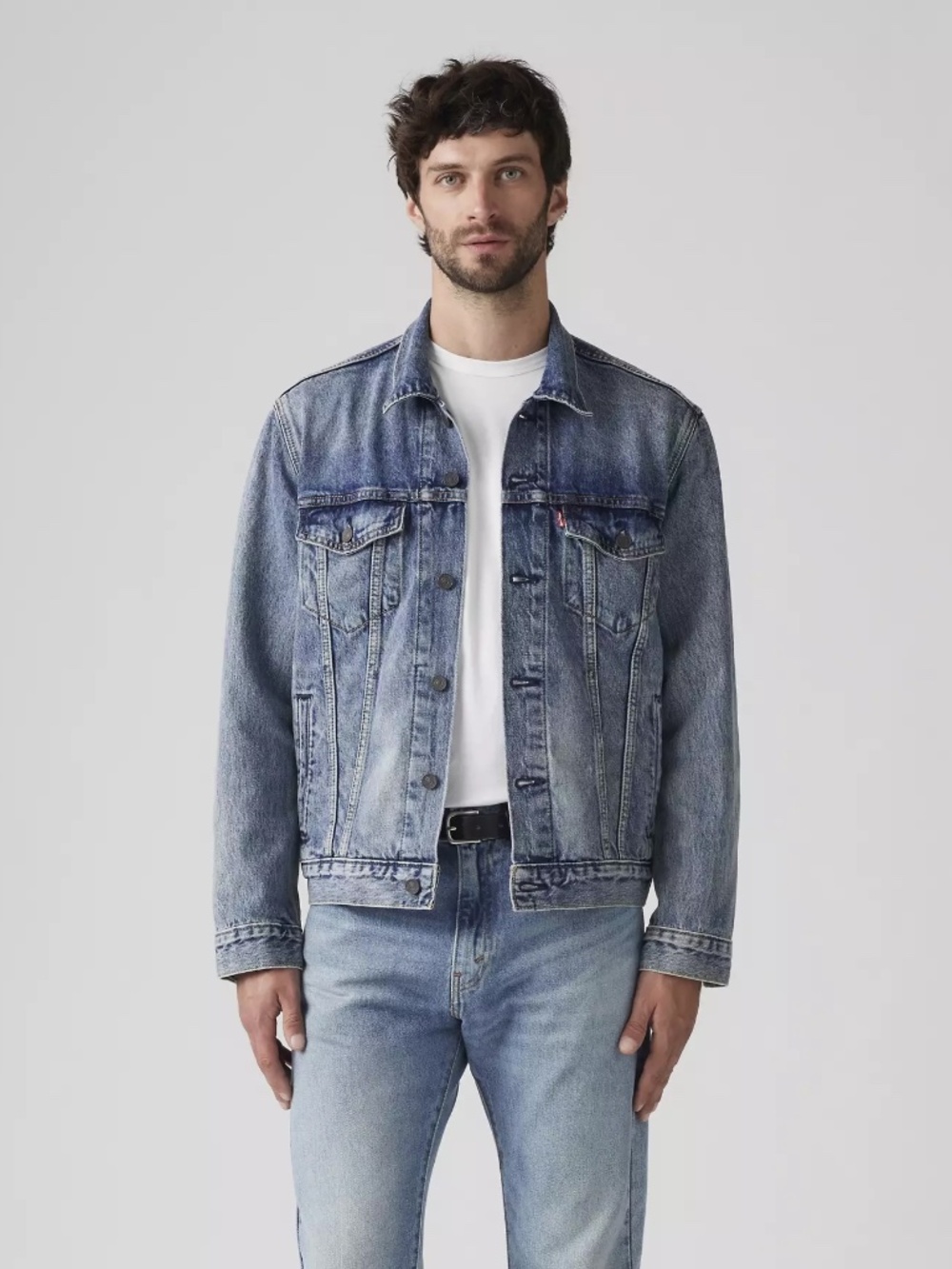 Levi's Premium BIG E Denim Trucker Jacket XL 723340574